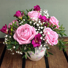 Rose and Freesia